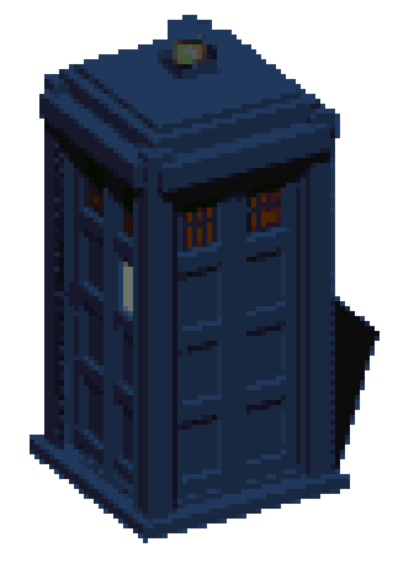 Doctor Who Tardis in Cardiff, Fallout Sprite