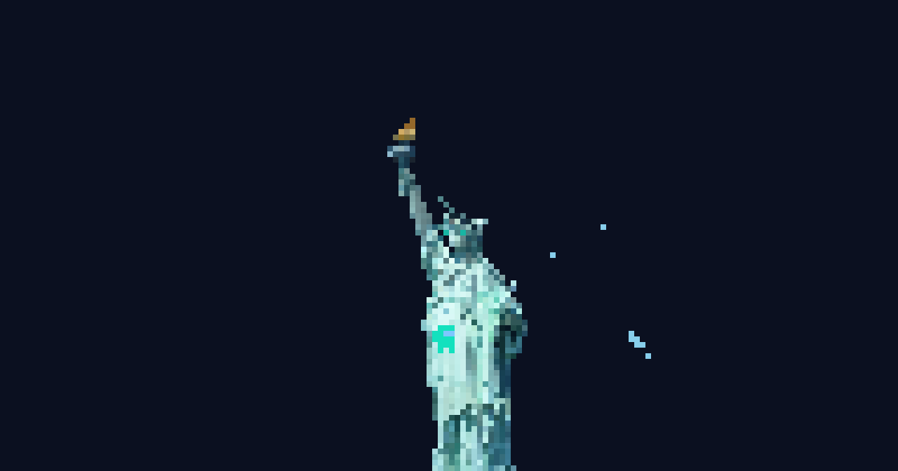 Jersey City on Oct 19, 2026, 9,391 pixels standing